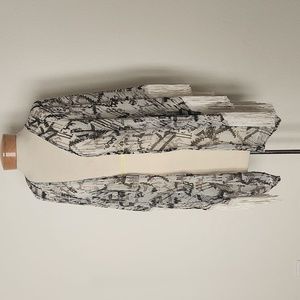 BCBGeneration Fringed Duster Kimono Cover Up